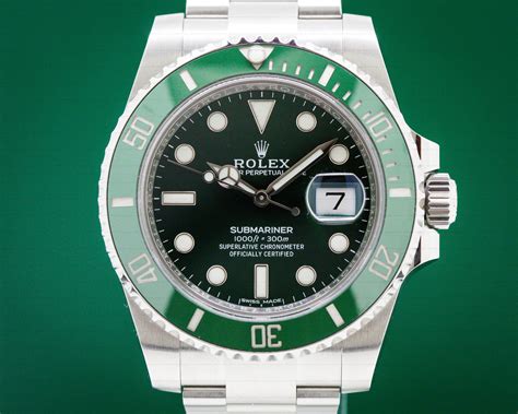 rolex with green face|rolex green face submariner.